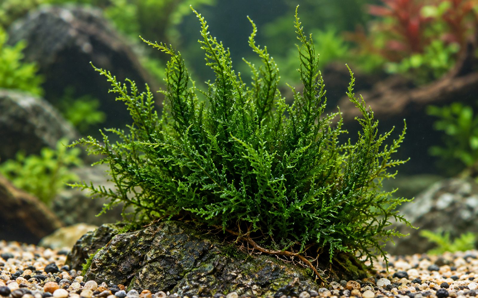 Alev Yosunu (Taxiphyllum sp. 'Flame')