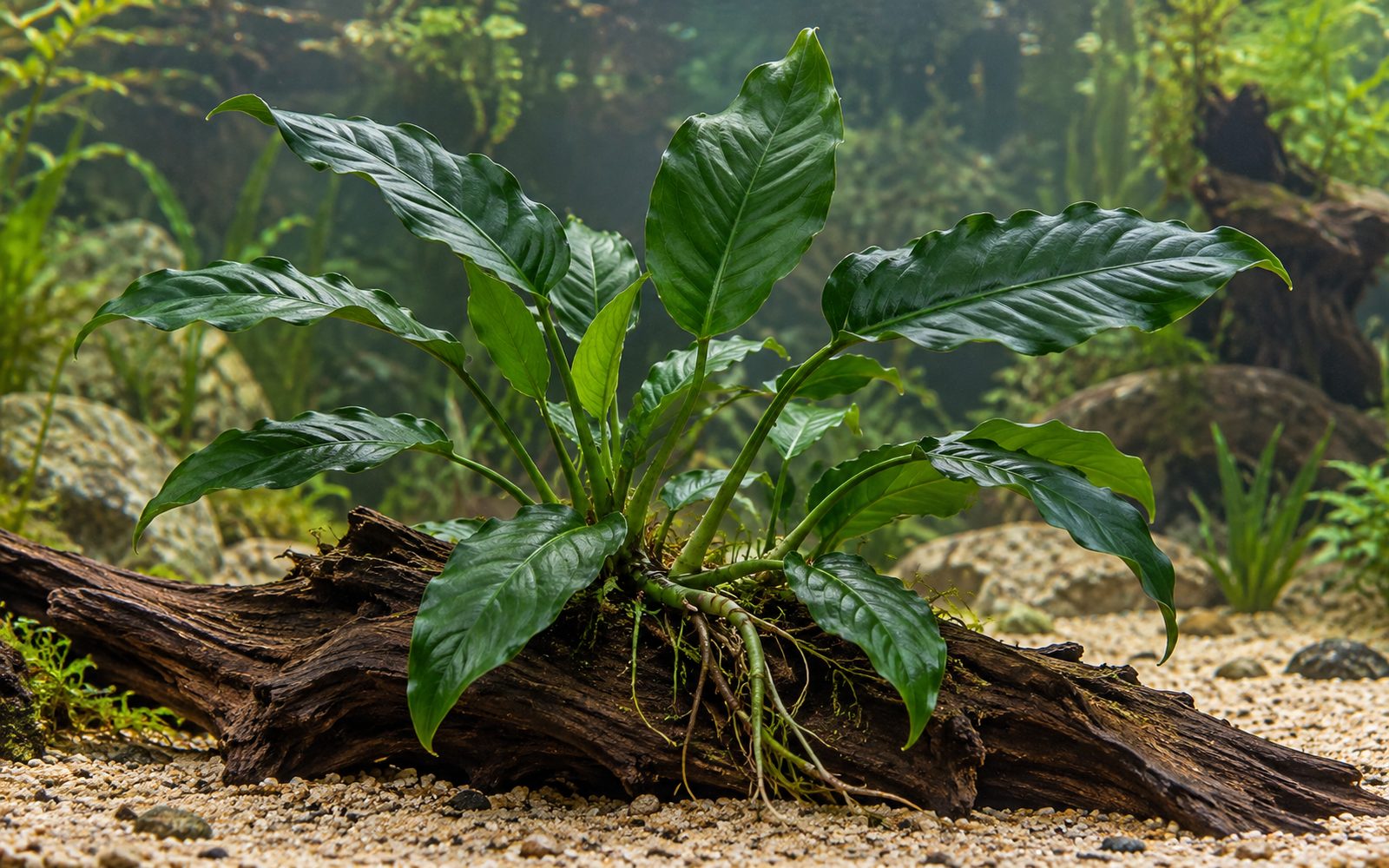 Anubias Heterophylla (Anubias heterophylla)