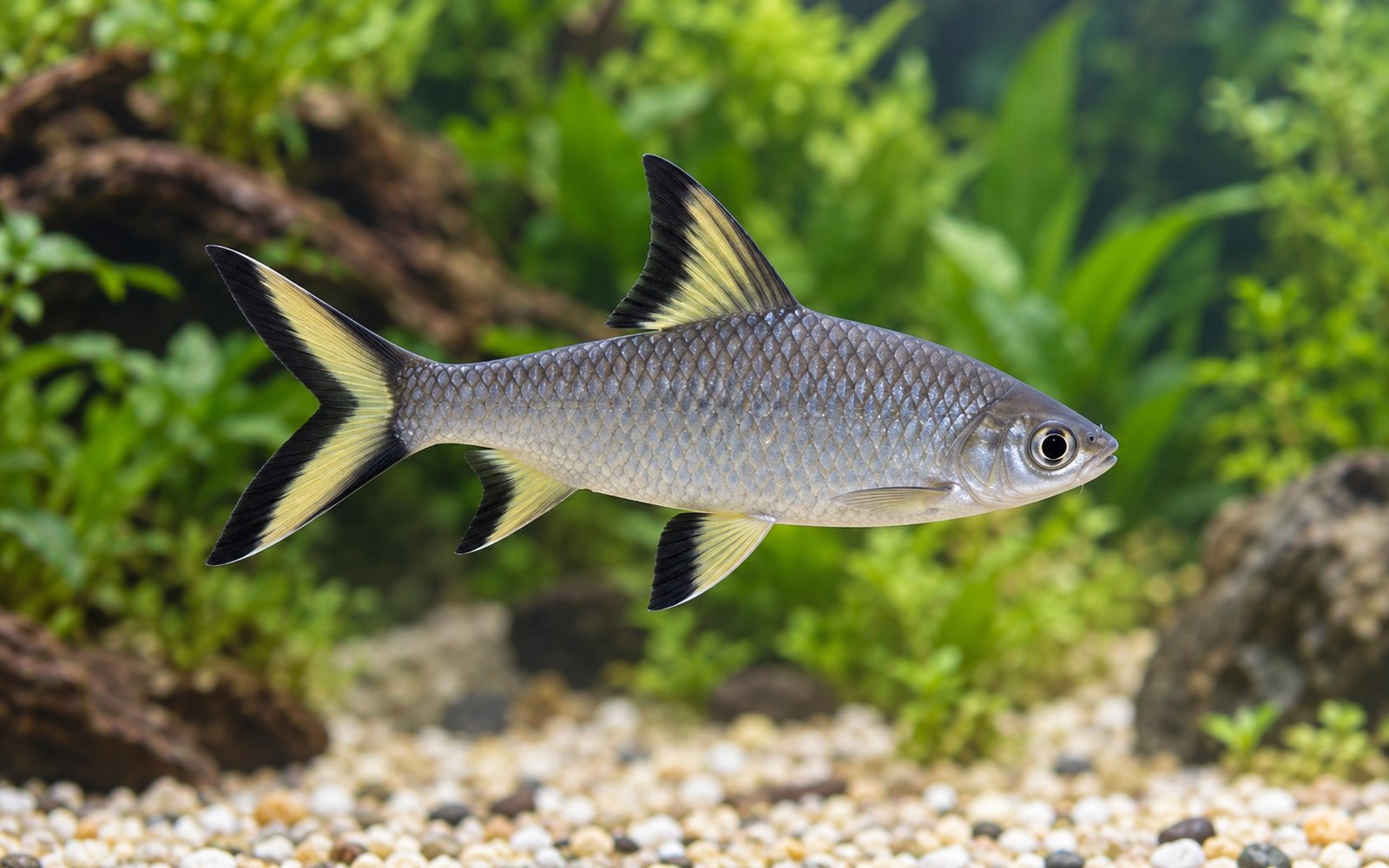 Bala Köpekbalığı (Balantiocheilos melanopterus)