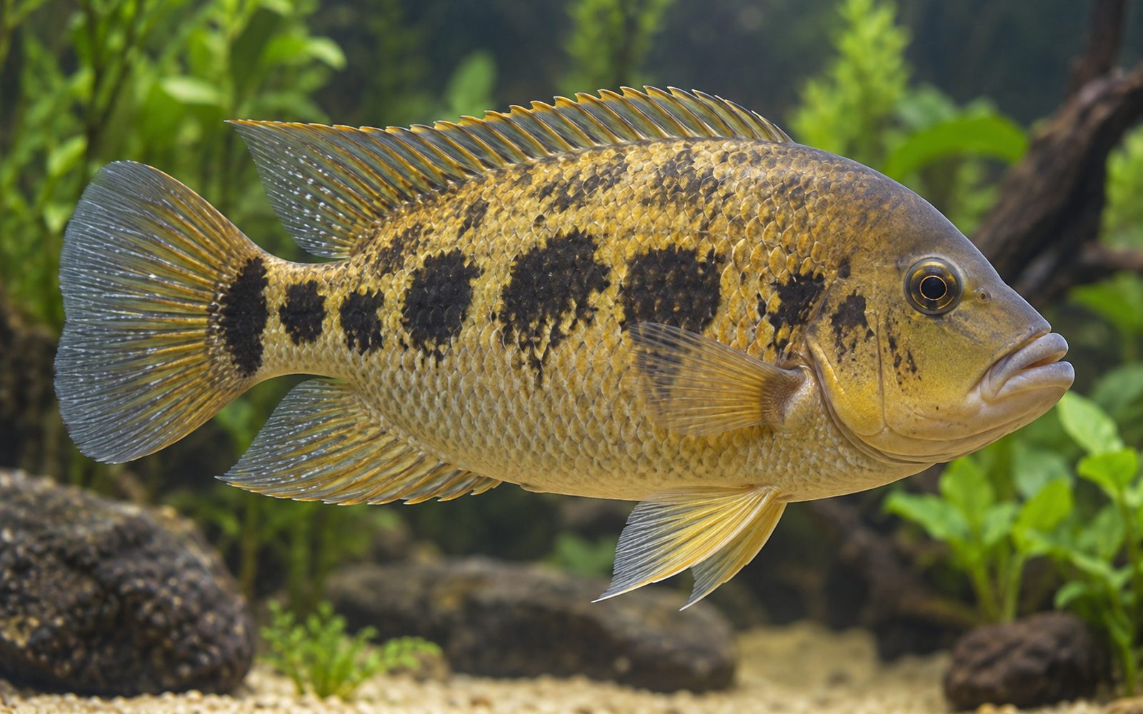 Benekli Tilapia (Pelmatolapia mariae)