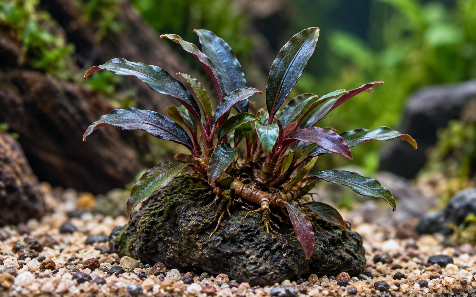 Bucephalandra Kedagang (Bucephalandra sp. 'Kedagang')
