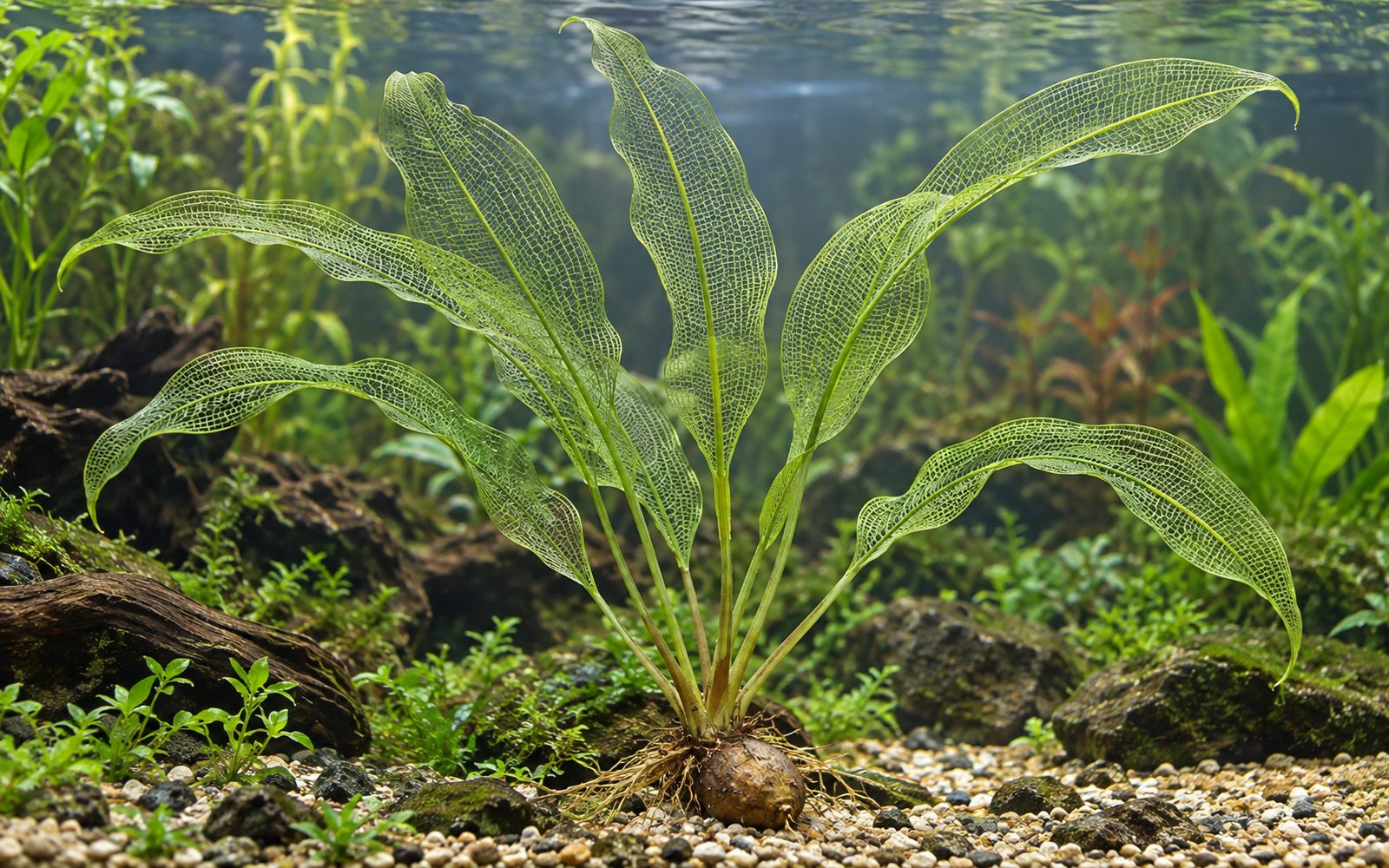 Dantel Bitkisi (Aponogeton madagascariensis)