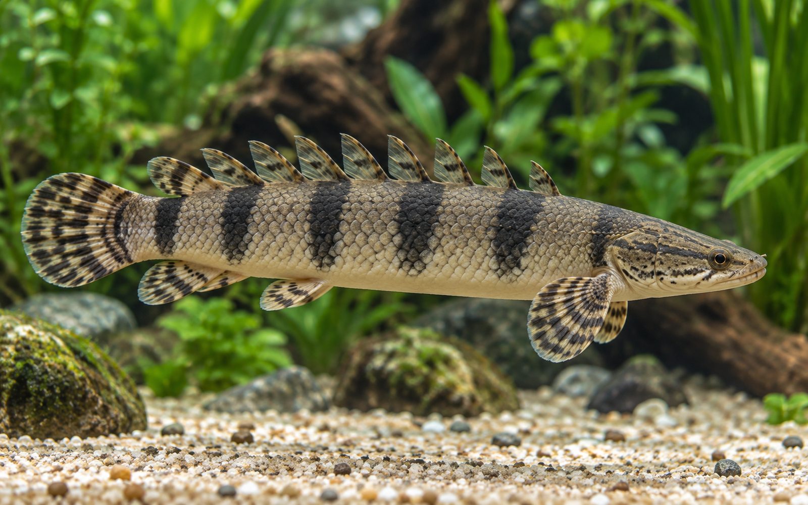 Delhezi Bichiri (Polypterus delhezi)
