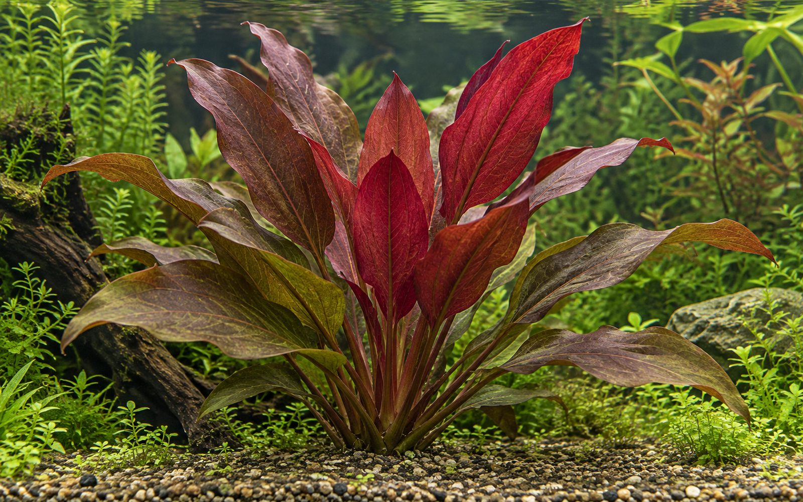 Echinodorus Red Rubin (Echinodorus 'Red Rubin')