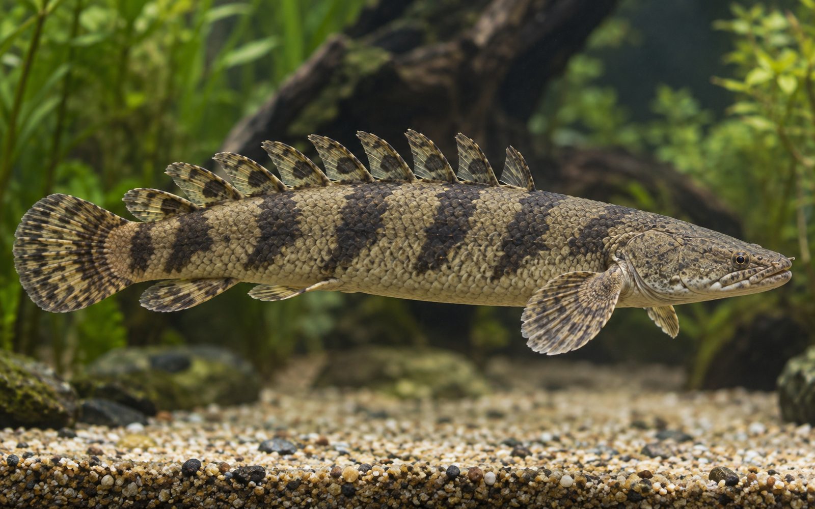Eyerli Bichir (Polypterus endlicherii)