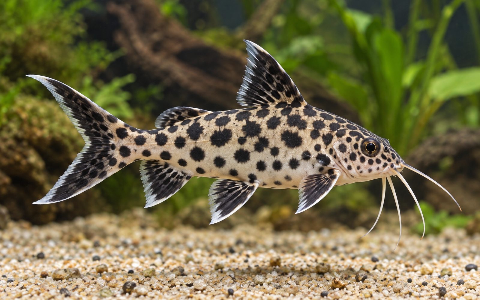Guguk Kuşu Kedi Balığı (Synodontis multipunctatus)
