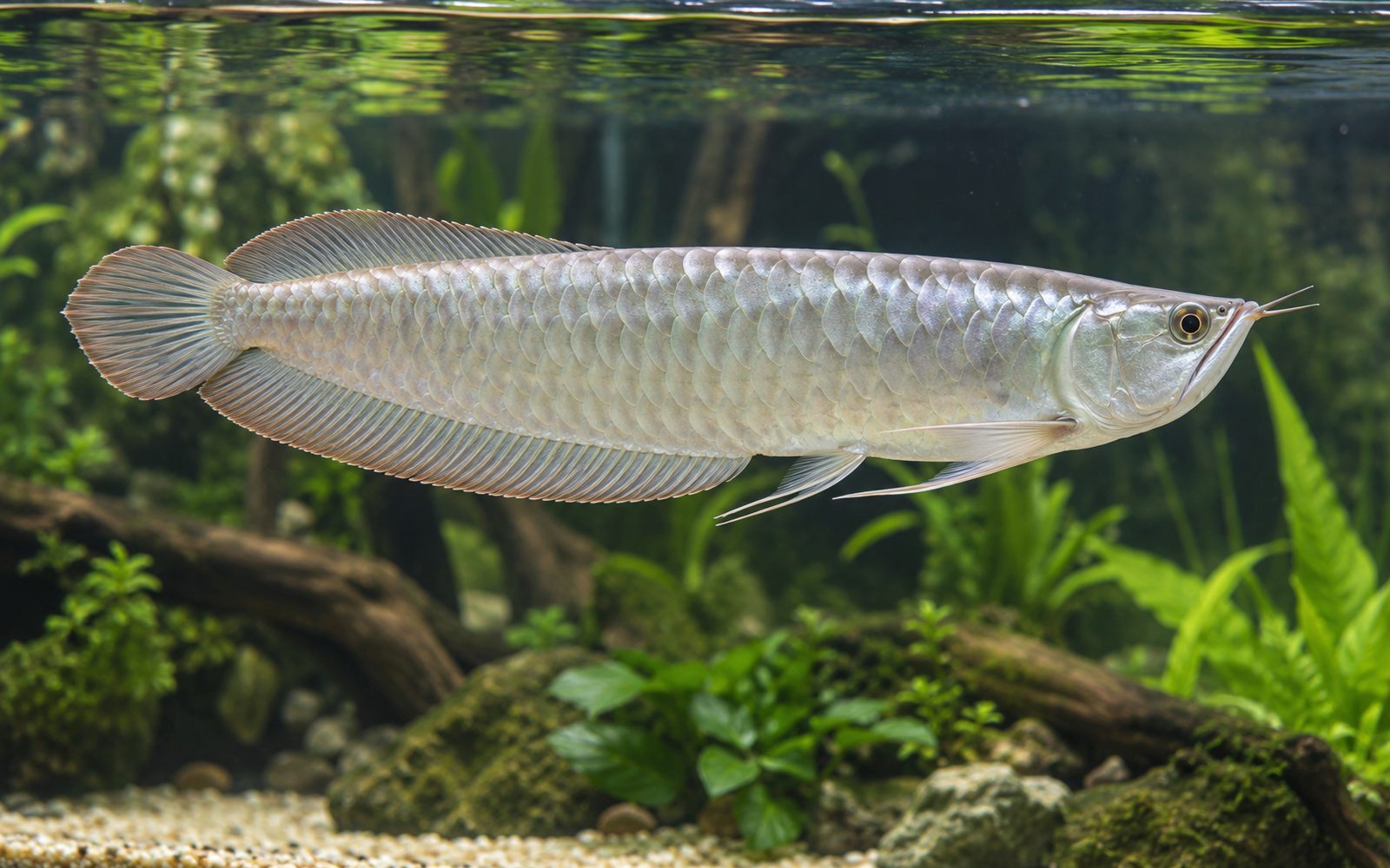 Gümüş Arowana (Osteoglossum bicirrhosum)