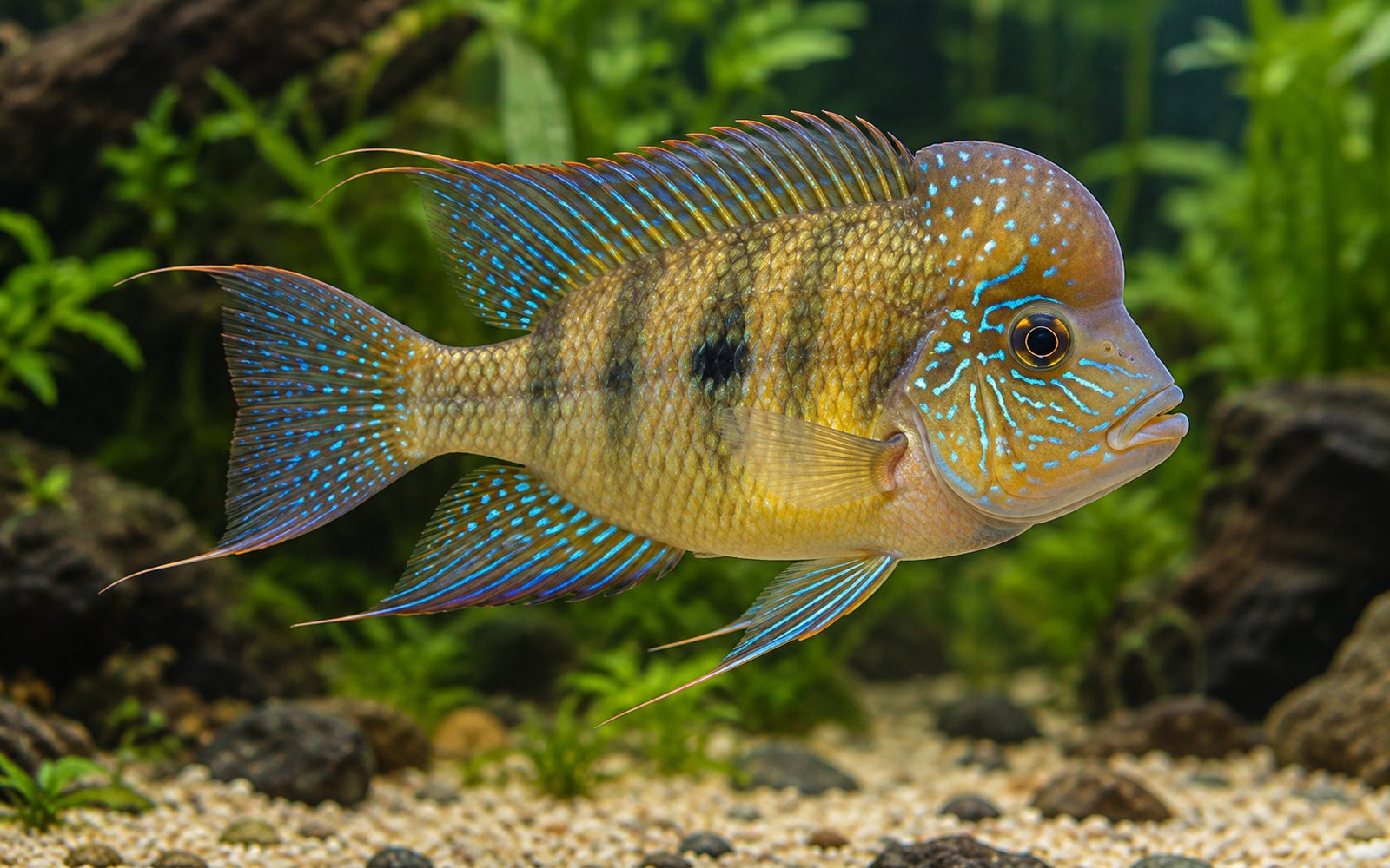 Gymnogeophagus Balzanii (Gymnogeophagus balzanii)
