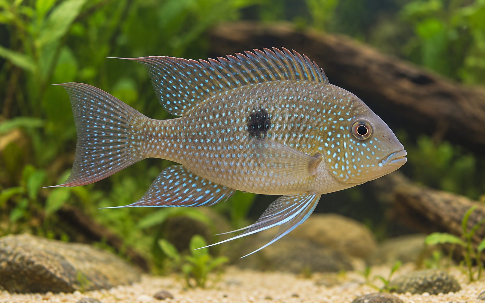 İnci Çiklit (Geophagus brasiliensis)