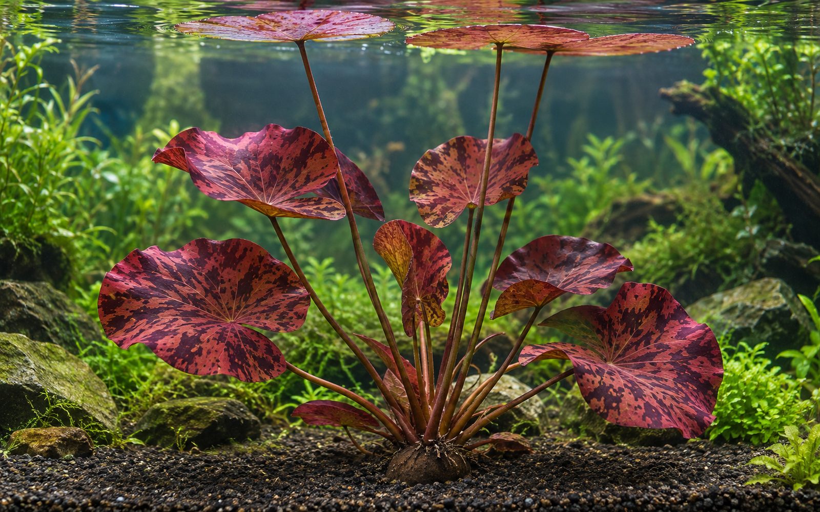 Kaplan Nilüferi (Nymphaea lotus)