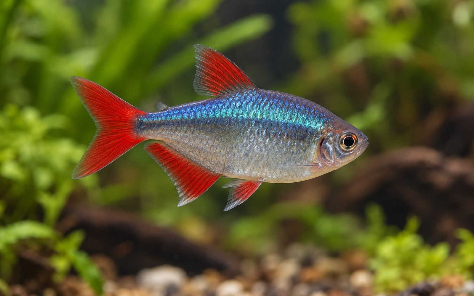 Kolombiya Tetrası (Hyphessobrycon columbianus)