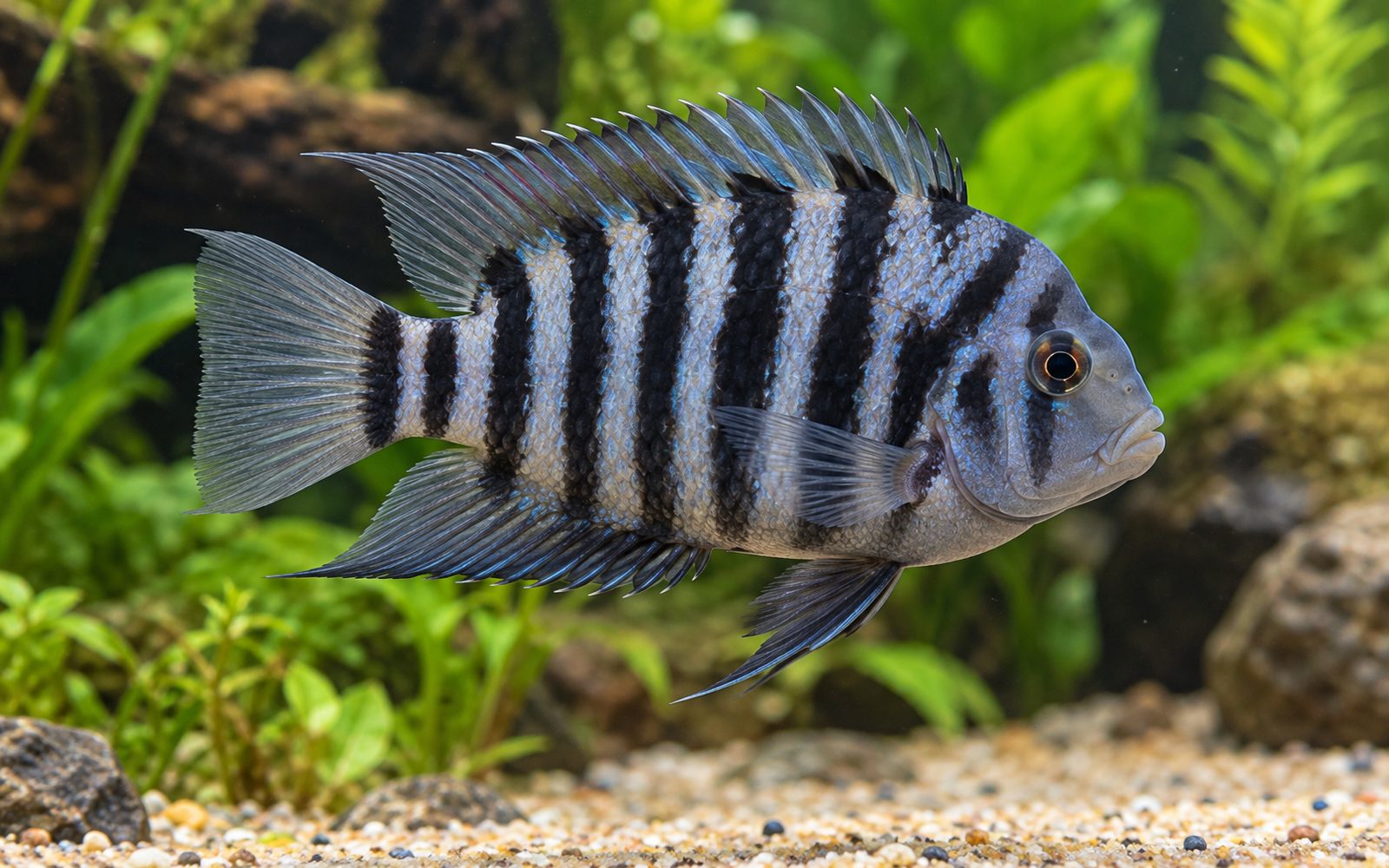 Konvikt Çiklit (Amatitlania nigrofasciata)
