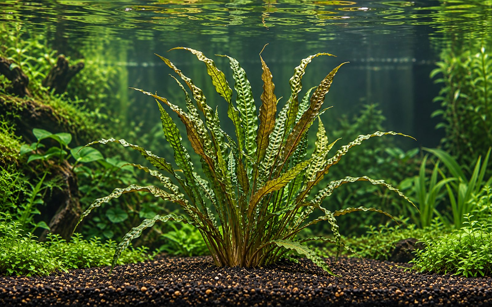 Kriptokorin Balansae (Cryptocoryne crispatula var. balansae)