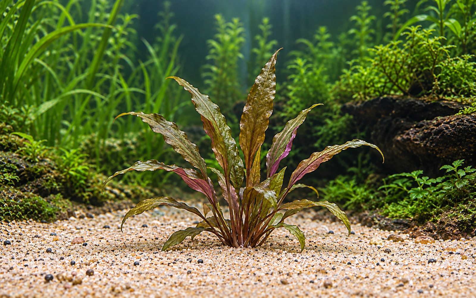 Kriptokorin Beckettii (Cryptocoryne beckettii)