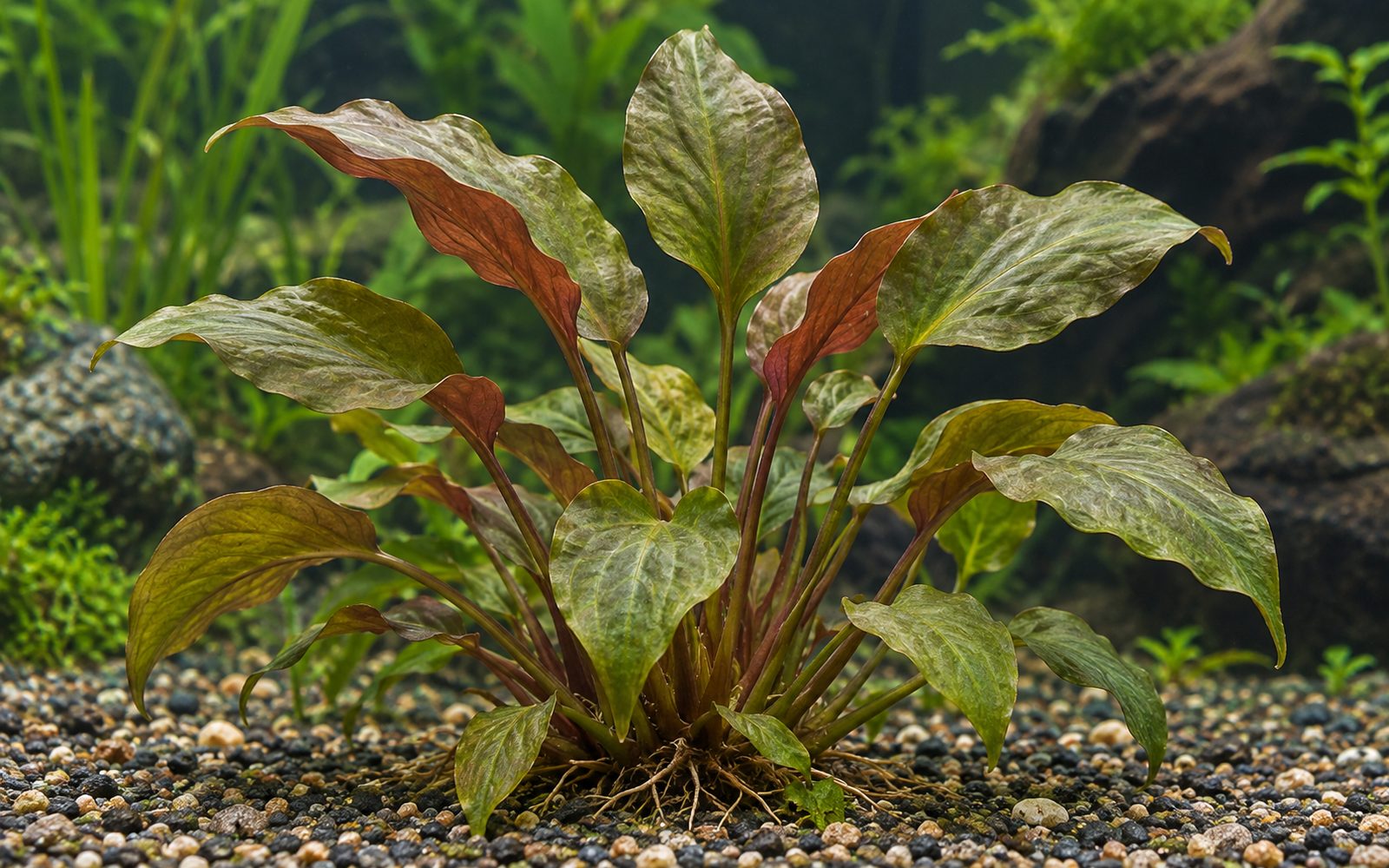 Cryptocoryne Cordata (Cryptocoryne cordata)