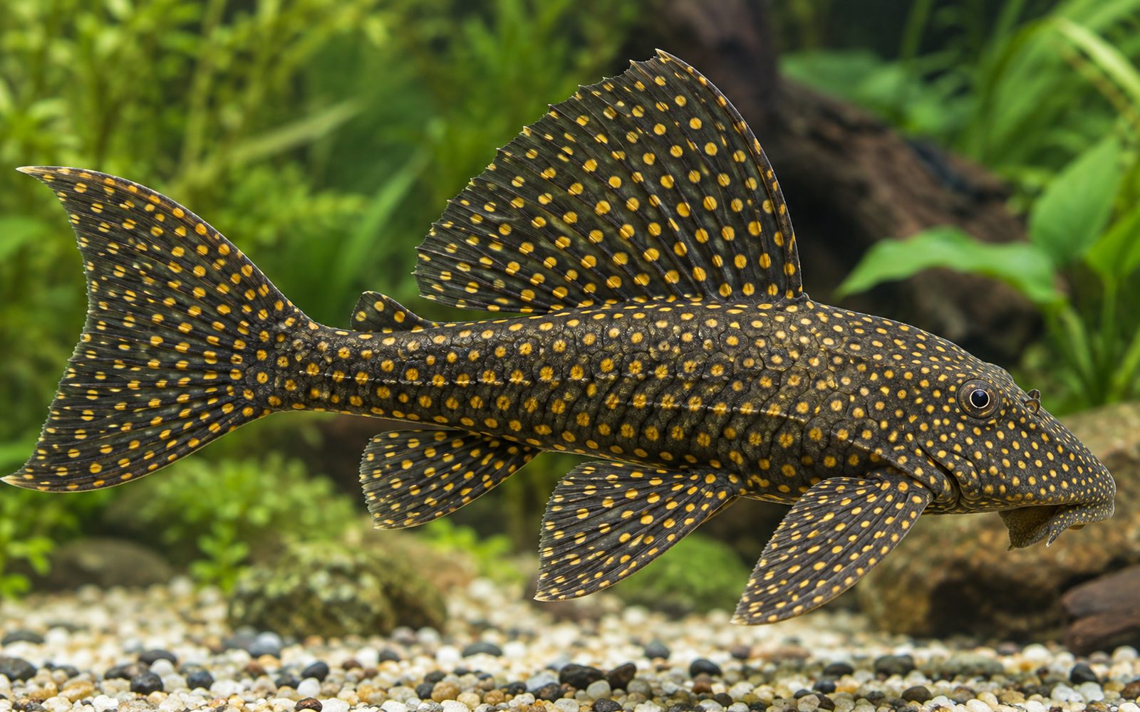 Altın Benekli Pleko (L001) (Pterygoplichthys joselimaianus)