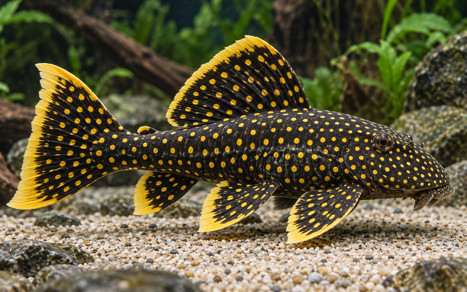 Güneş Pleko (L014) (Scobinancistrus aureatus)