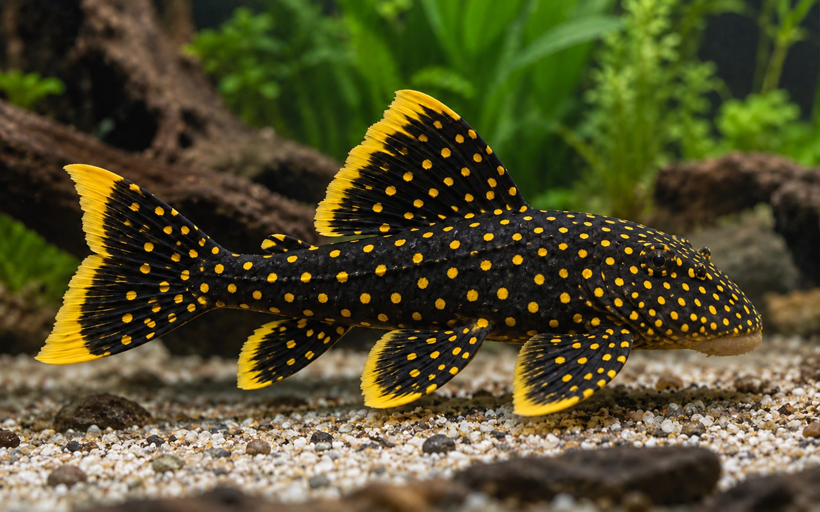 Altın Külçe Pleko (L018) (Baryancistrus xanthellus)