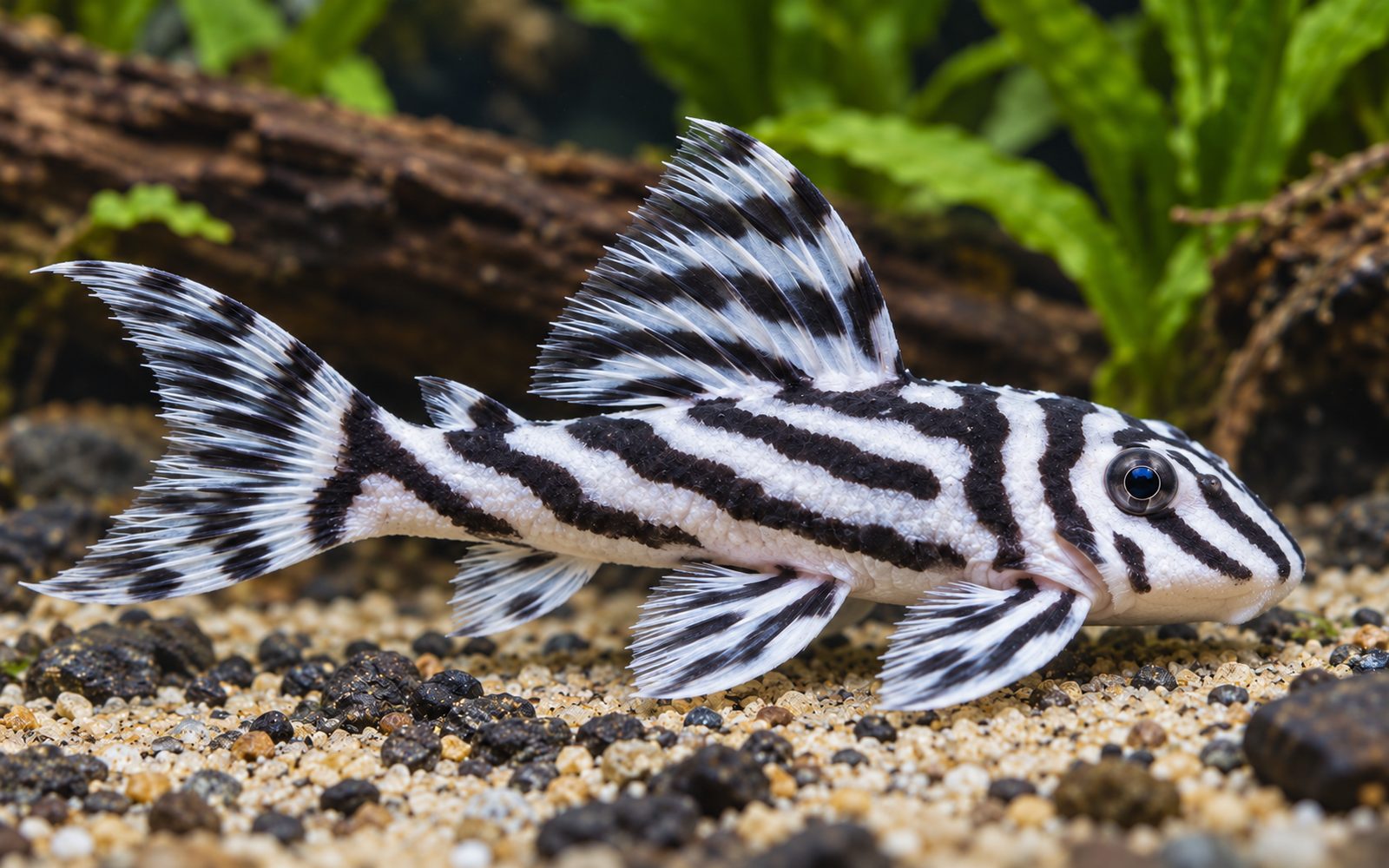 Zebra Pleco (L046) (Hypancistrus zebra)