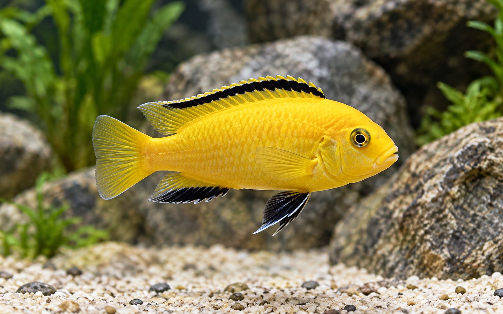 Labidochromis Yellow (Labidochromis caeruleus 'Yellow')