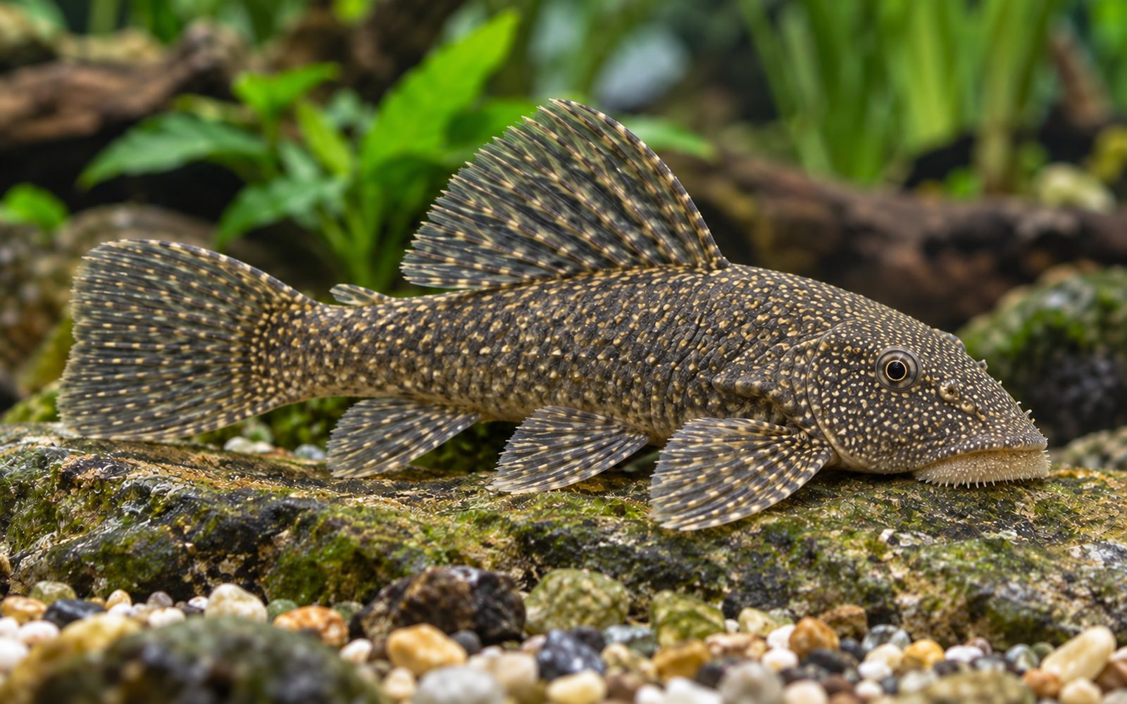 Lastik Dudaklı Pleko (Chaetostoma milesi)