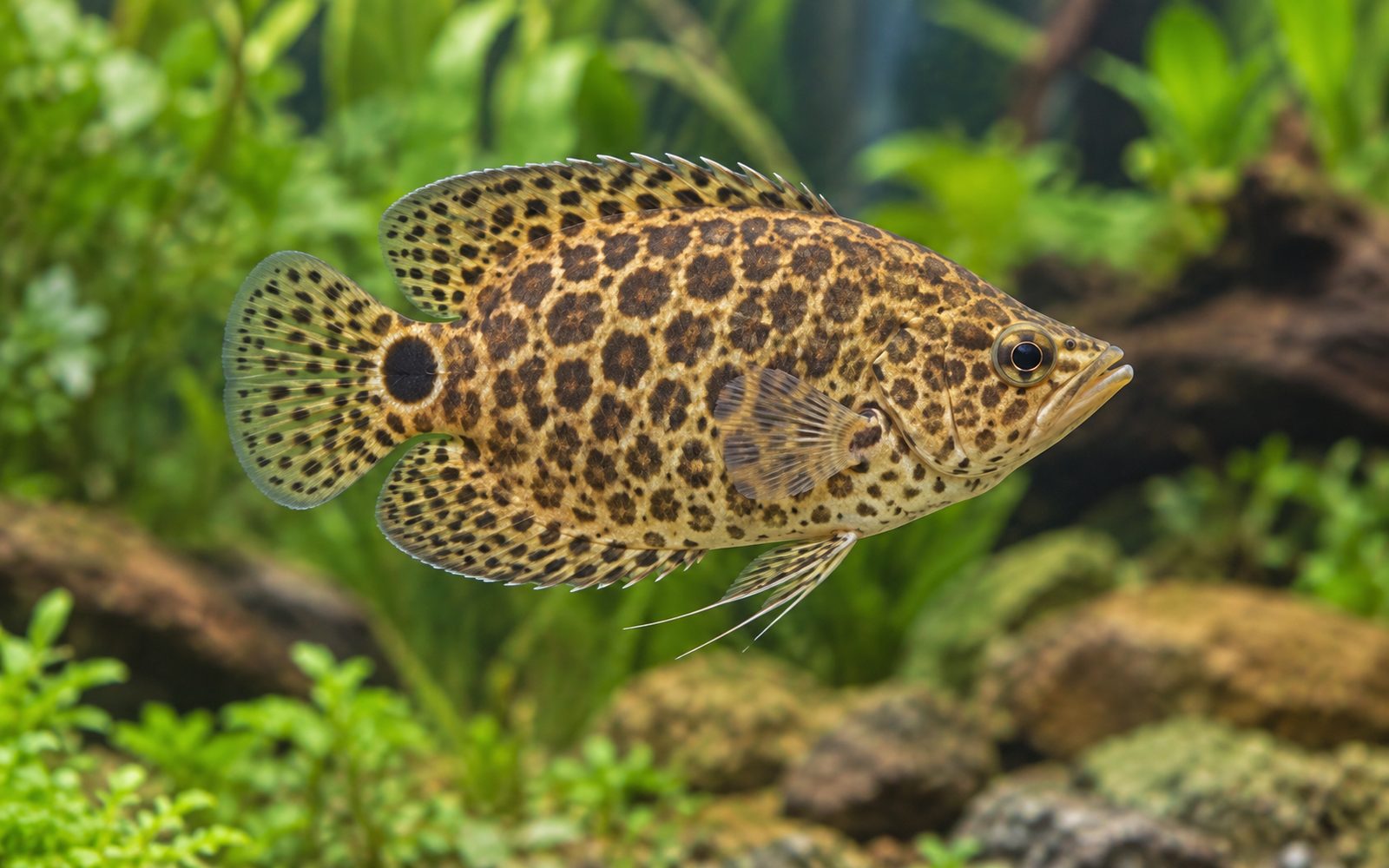 Leopar Ctenopoma (Ctenopoma acutirostre)