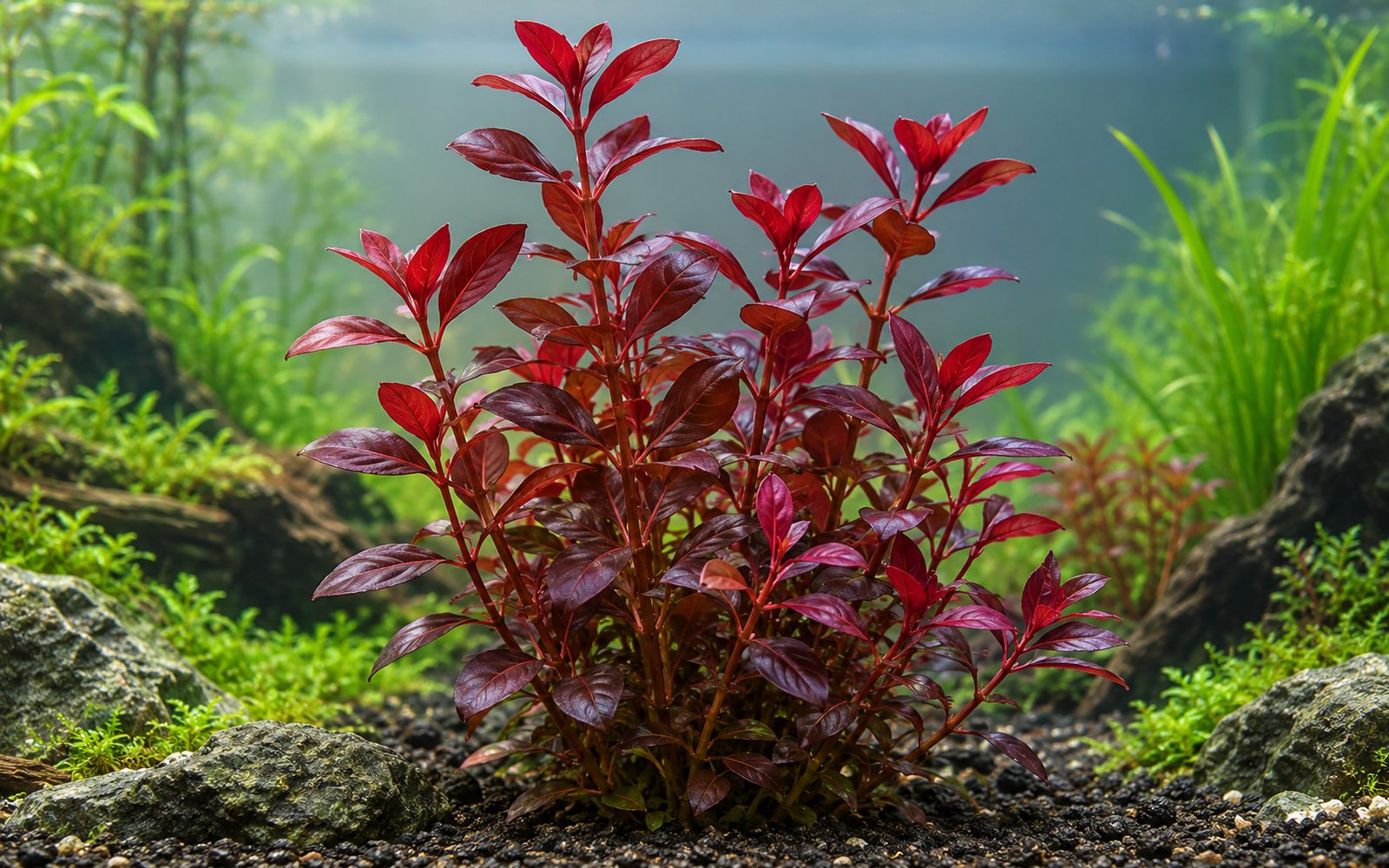 Ludwigia Repens 'Rubin' (Ludwigia repens 'Rubin')