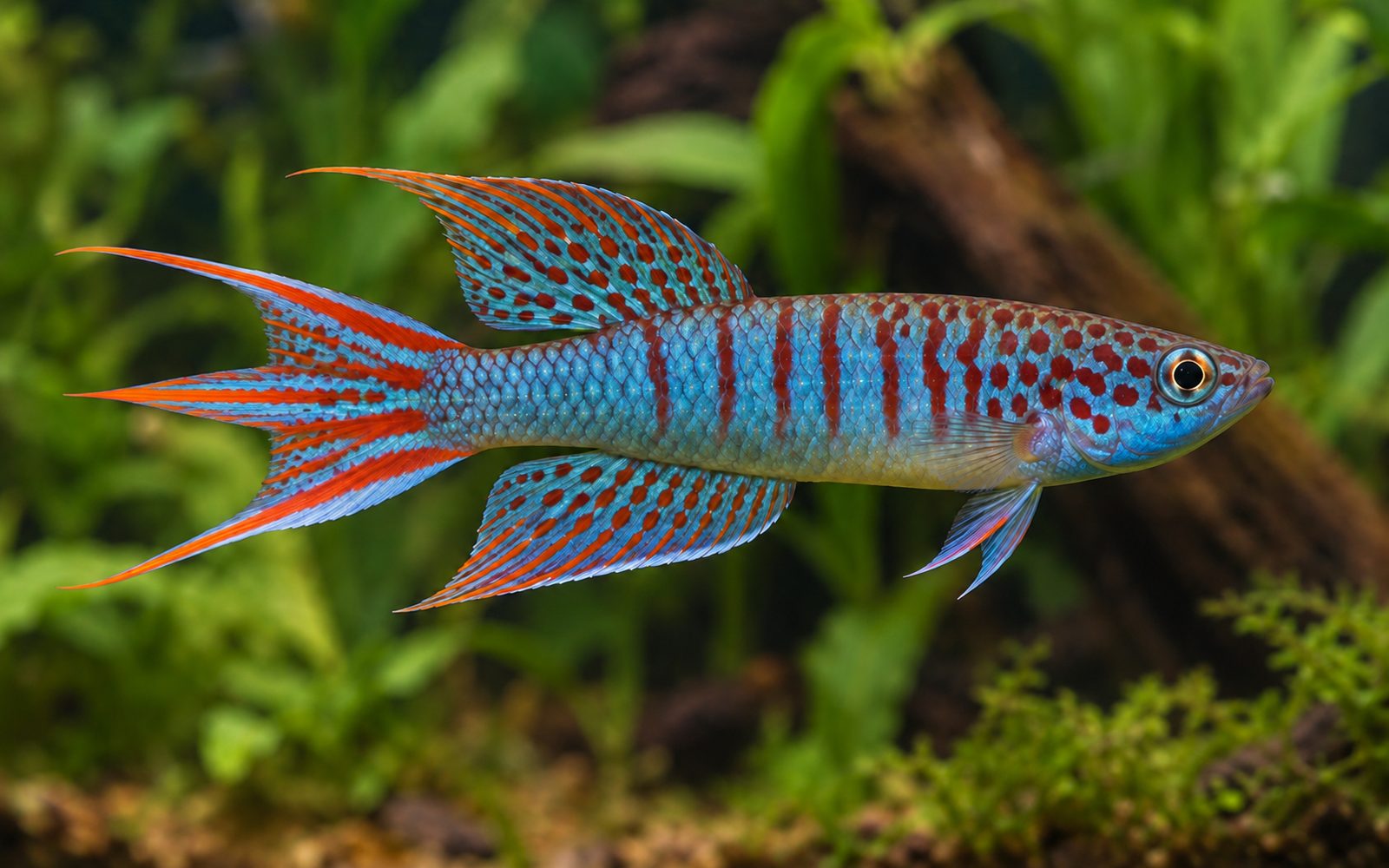 Mavi Gularis (Fundulopanchax sjostedti)