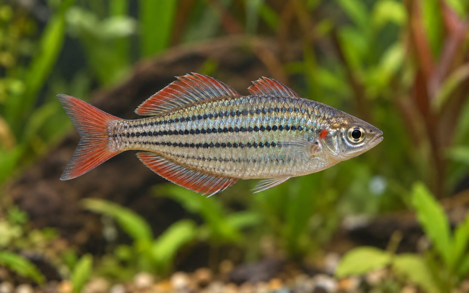 McCulloch Gökkuşağı (Melanotaenia maccullochi)
