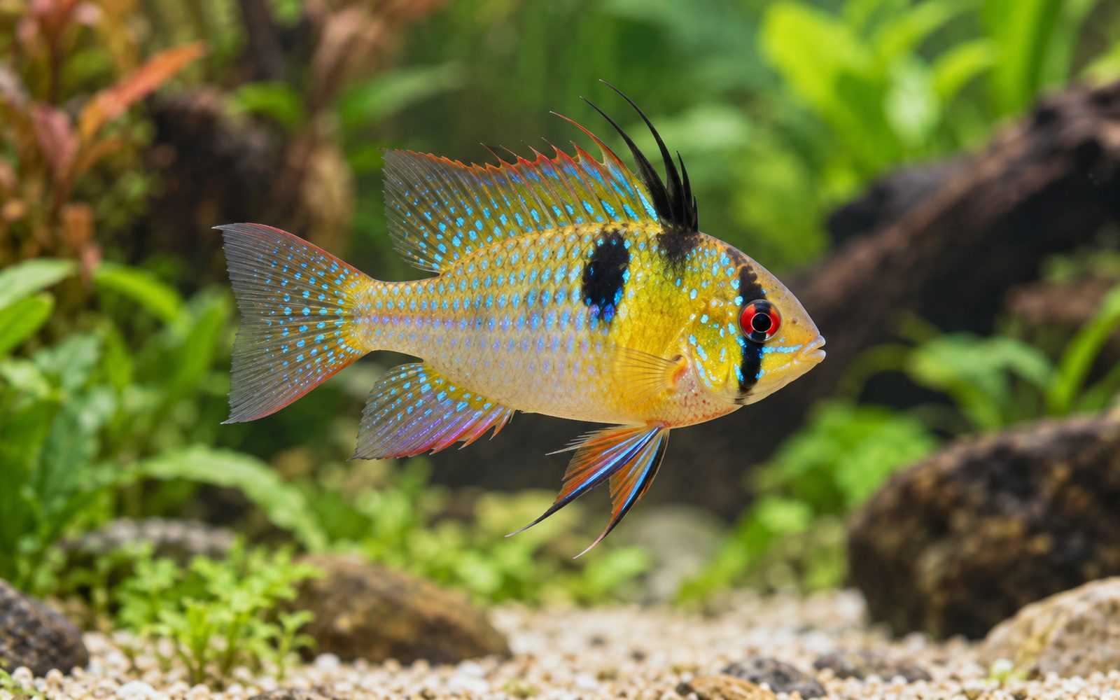 Ramirezi (Mikrogeophagus ramirezi)