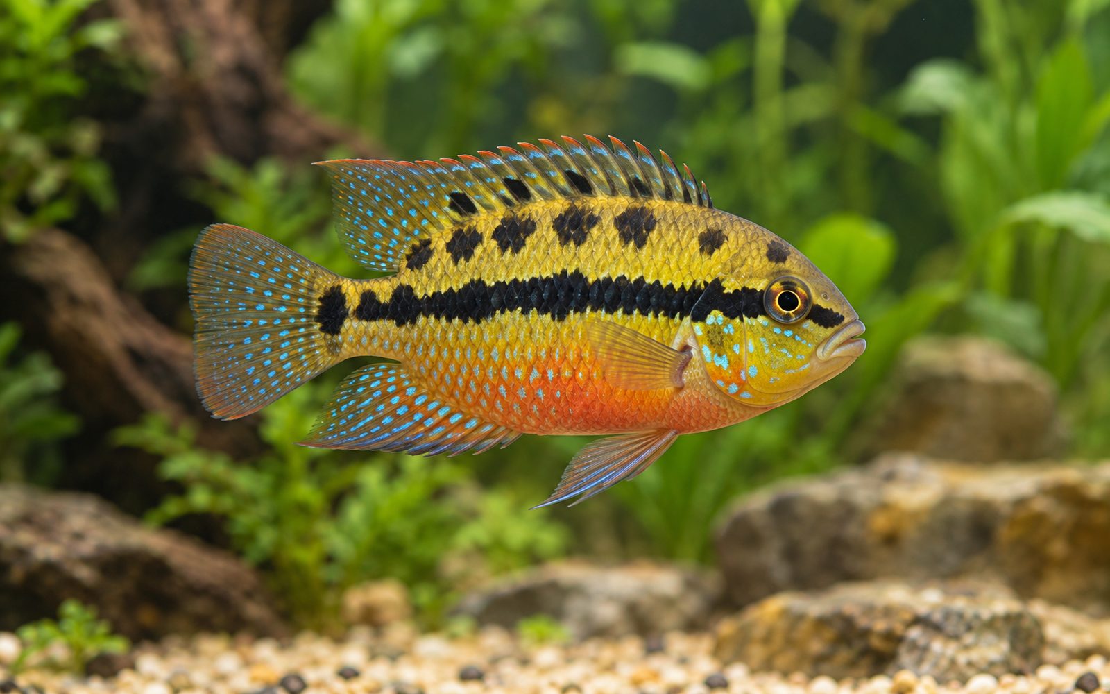 Salvini (Trichromis salvini)