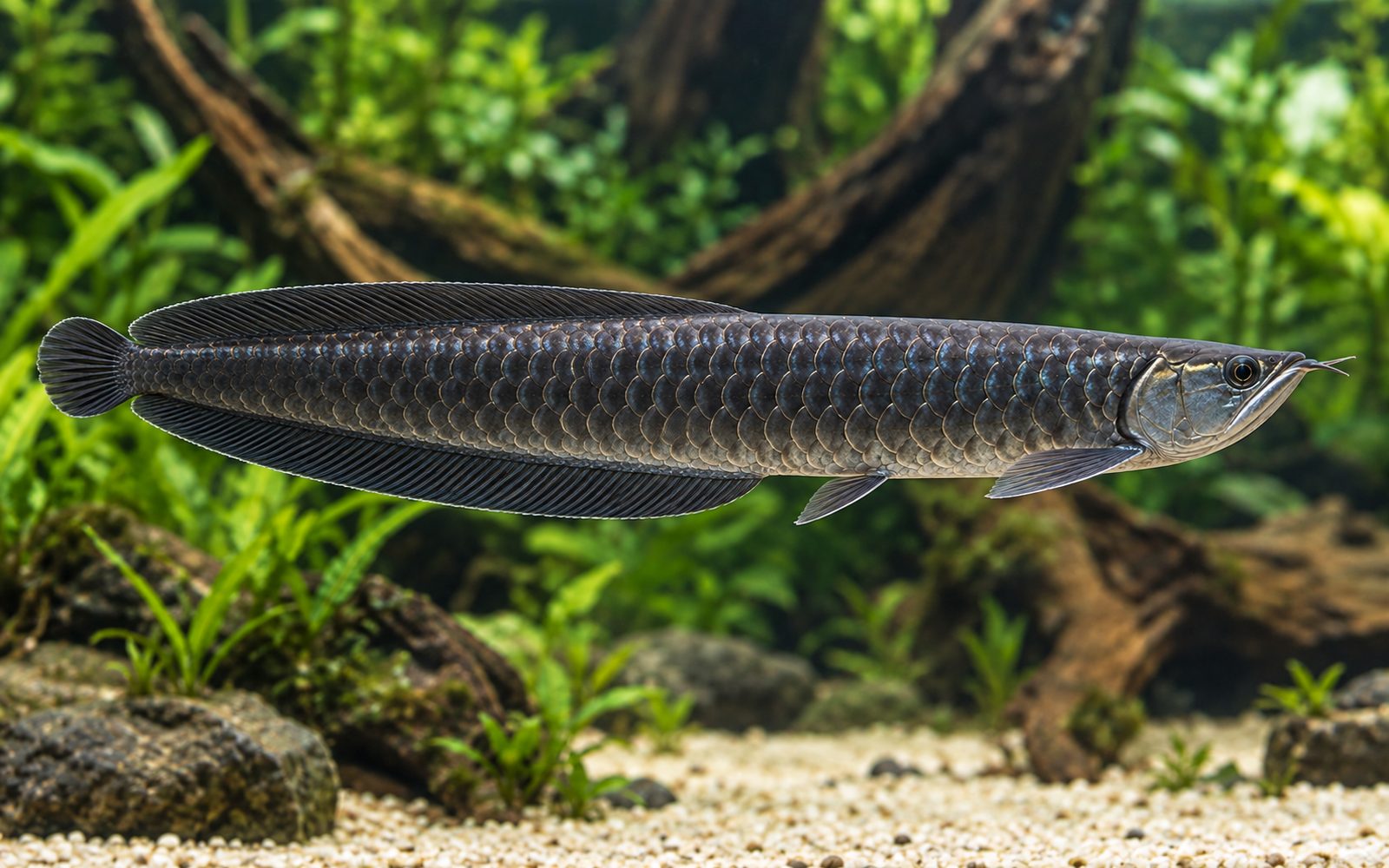 Siyah Arowana (Osteoglossum ferreirai)