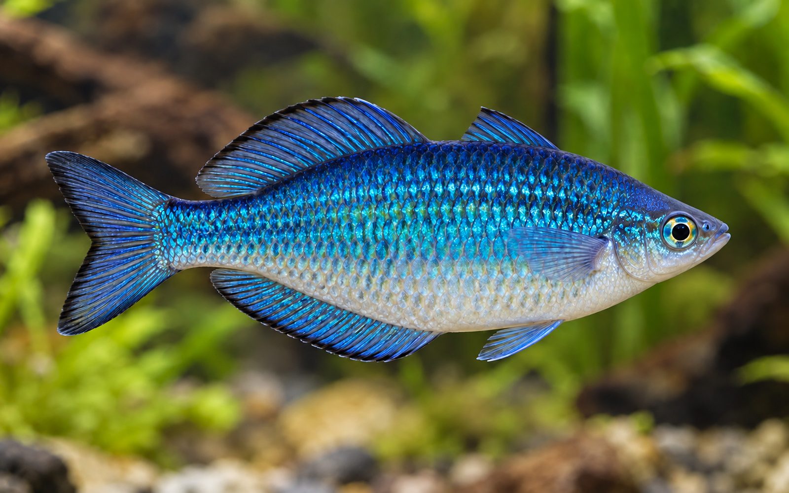 Turkuaz Gökkuşağı (Melanotaenia lacustris)