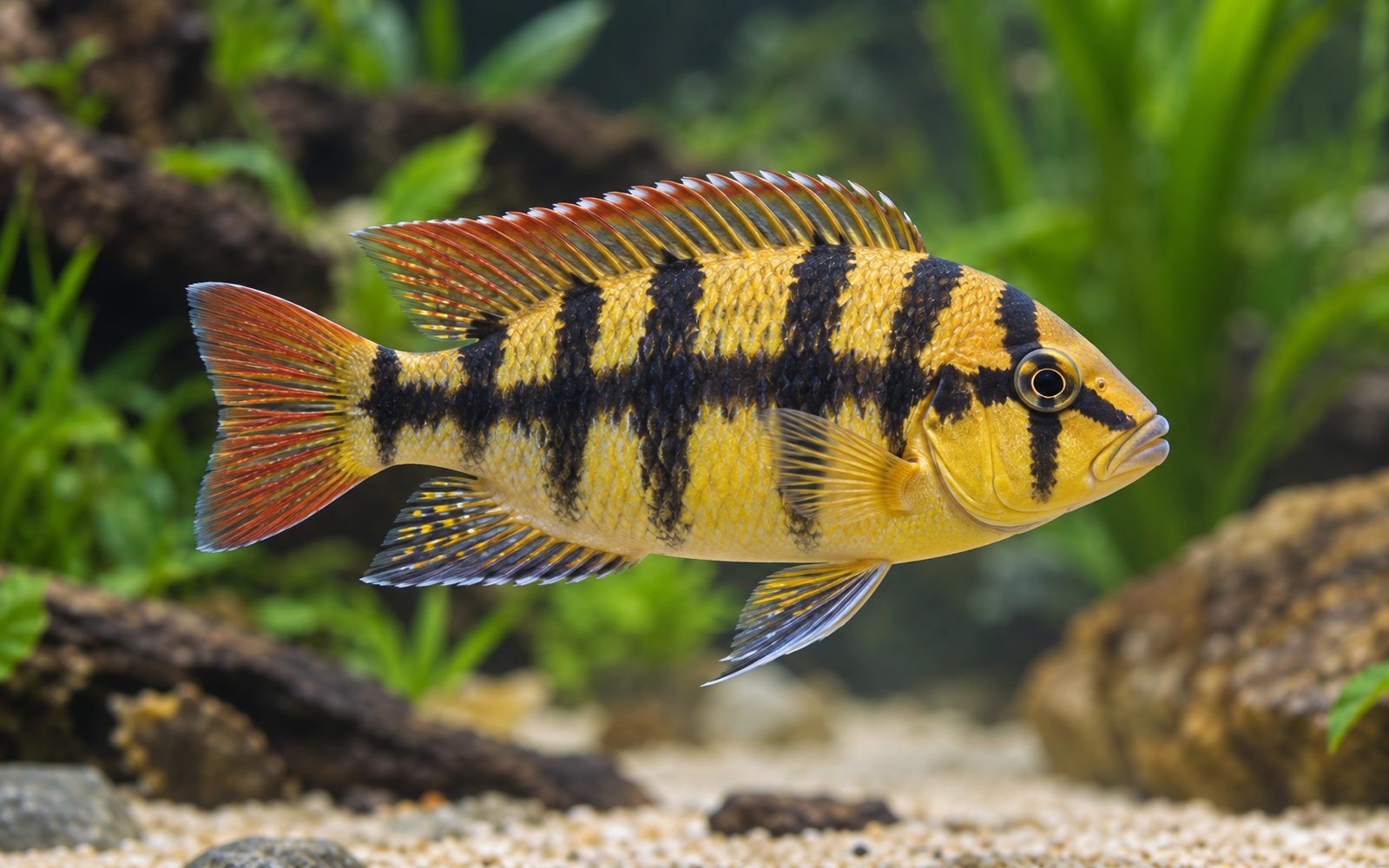 Zebra Obliquidens (Astatotilapia latifasciata)